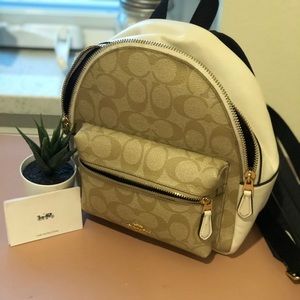 coach mini backpack